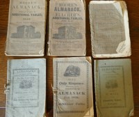 Lot 2041 - Vox Stellarum of a Loyal Almanac, 14 almanacs...