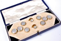 Lot 2180 - An early-mid 20th century 9ct and mother of...
