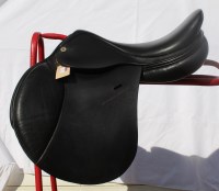 Lot 1 - Saddle Barnsby Schokemohle jumping black ex...