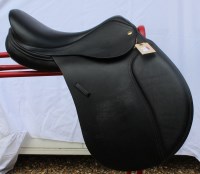 Lot 6 - Saddle Harry Dabbs Variant GP black 17'' ex...