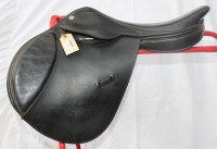 Lot 21 - Saddle English leather jumping 18'' medium...