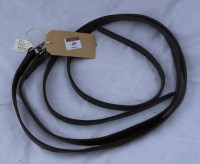 Lot 49 - Barnsby childs 2 row stitched havana leathers...
