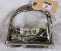 Lot 56 - 4½'' Bent leg irons