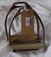 Lot 66 - 4¾'' stirrup irons S/H