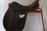 Lot 86 - Saddle Stubben Siegfried havana 18½'' 31 fit S/H