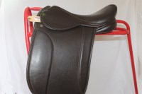Lot 91 - Saddle Ideal Ramsey havana 16'' wide ex demo