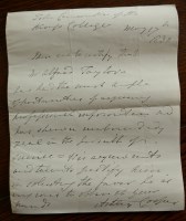 Lot 2009 - Reference letters, from Astley Copper, Bransby...