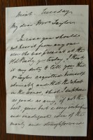 Lot 2070 - BRANDE, William Thomas, a.l.s. to Mrs Taylor,...
