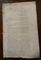Lot 2079 - Sir Fred Pollock's report of the papers...
