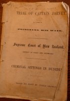 Lot 2093 - The Trial of Captain Jarvey for poisoning his...