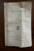 Lot 2105 - COUSSMAKER, Captain G., The Tussur Silkwork...