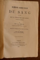Lot 2114 - TAYLOR, Alfred S., On the Detection of Blood...