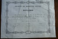 Lot 2119 - Letter from New York Medico-Legal Society,...