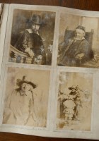 Lot 2139 - A 19th century album of photographs of...