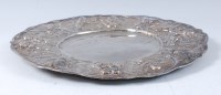 Lot 2177 - A late 17th century Continental silver plate,...