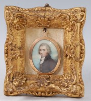 Lot 2184 - Late 18th century English school - Half-length...