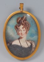 Lot 2225 - Alfred Edward Chalon RA (1780-1860) - Bust...