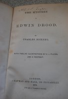 Lot 2256 - DICKENS Charles, The Mystery of Edwin Drood,...