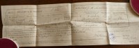 Lot 2266 - An envelope containing two copies of Alfred...