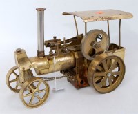 Lot 29 - A Wilesco Old Smokey single cylinder traction...