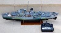 Lot 68 - From Matchbox Kit Royal Navy Corvette K19,...