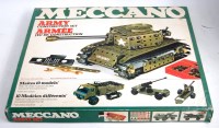 Lot 189 - Meccano army construction set, very good used...