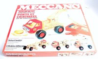 Lot 191 - Meccano highway construction set, good used...