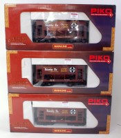 Lot 293 - Three G scale Piko Ore wagons Ref 38842...