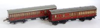 Lot 322 - Hornby 1935-41 LMS passenger brake/3rd coach,...