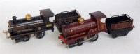 Lot 344 - Hornby 1920-23 plain (LNWR) black No. 1 loco...