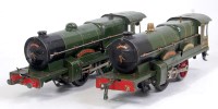Lot 350 - A small tray containing a Hornby 1933-36 green...