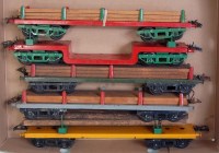 Lot 357 - A small tray containing 5x Hornby prewar bogie...