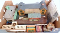 Lot 368 - A large tray of assorted German stations...
