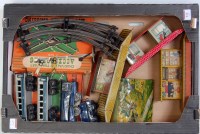 Lot 372 - A large tray containing a Mettoy C/W blue...