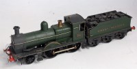 Lot 385 - Kit built brass GW ex MSWJR 2-4-0 loco No 1334...