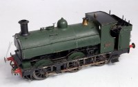 Lot 386 - Brass possibly kit built GW 0-6-0 half cab...