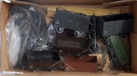 Lot 425 - Collection of mixed 0 Gauge wagons, rolling...