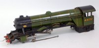 Lot 434 - Bassett-Lowke body for a green LNER electric...
