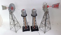 Lot 456 - Two Aero Manufacturing Co USA wind pumps, one...
