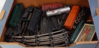 Lot 465 - Large tray containing American flyer S Gauge...