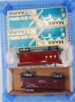 Lot 479 - Four Marx USA CPR cars including 2 x 5194...
