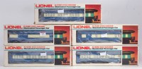 Lot 530 - Rake of Lionel Blue Comet passenger cars ref 6-...
