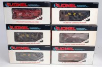 Lot 531 - 9 Lionel 1970's issue freight cars including...