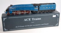 Lot 535 - Ace Trains LNER blue class A4 engine tender no...