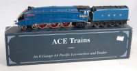 Lot 537 - Ace Trains LNER blue class A4 engine and...