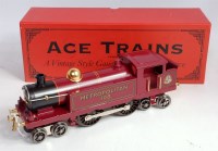 Lot 568 - Ace Trains 4-4-4 metropolitan matt maroon tank...