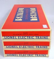Lot 583 - 3 Lionel 6-5165 072 remote right hand switch...