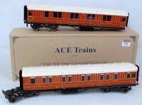 Lot 594 - Ace Trains C6 LNER articulated set of sleeping...