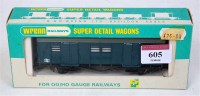 Lot 605 - A Wrenn Railways W4324 BR blue utility van No....
