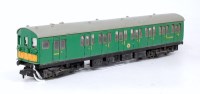 Lot 612 - A Hornby Dublo 2 x rails SR green EMU motor...
